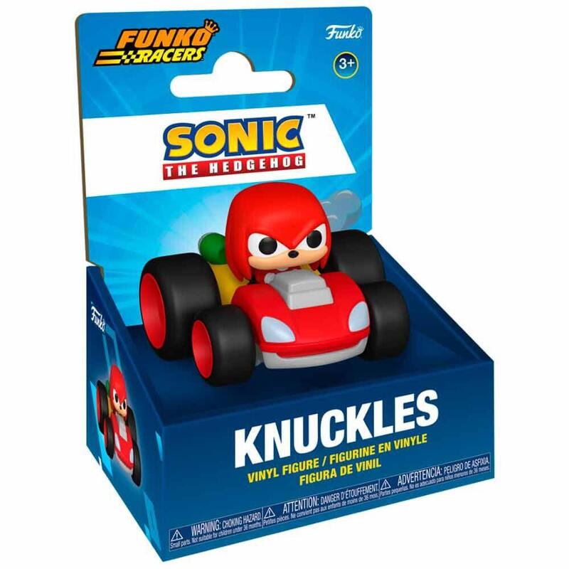 Figura Pack De 6 Unidades Funko Racers Sonic The Hedgehog Knuckles