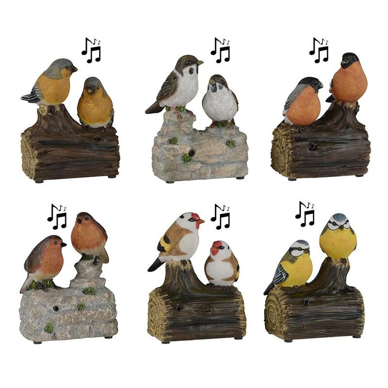 Figura Pajaro Con Sensor De Movimiento Y Sonido (Modelos Surtidos) 12,5cm