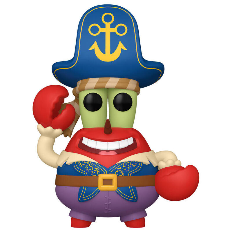 Figura Pop Bob Esponja Una Nueva Aventura Pirata Mr. Krabs