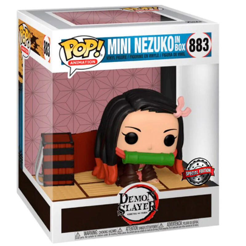 Figura Pop Deluxe Demon Slayer Kimetsu No Yaiba Mini Nezuko Exclusive