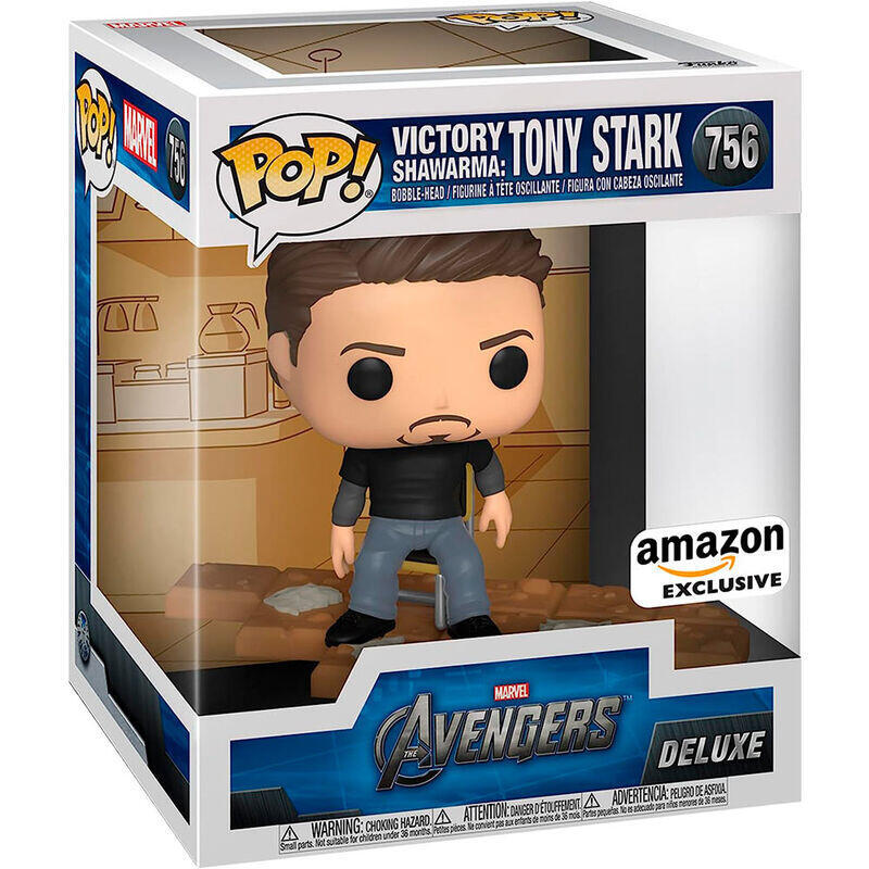 Figura Pop Deluxe Marvel Los Vengadores Avengers Tony Stark Exclusive