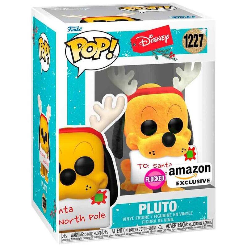 Figura Pop Disney Holiday Pluto Exclusive