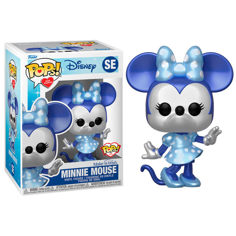 Figura Pop Disney Make A Wish Minnie Mouse Metallic