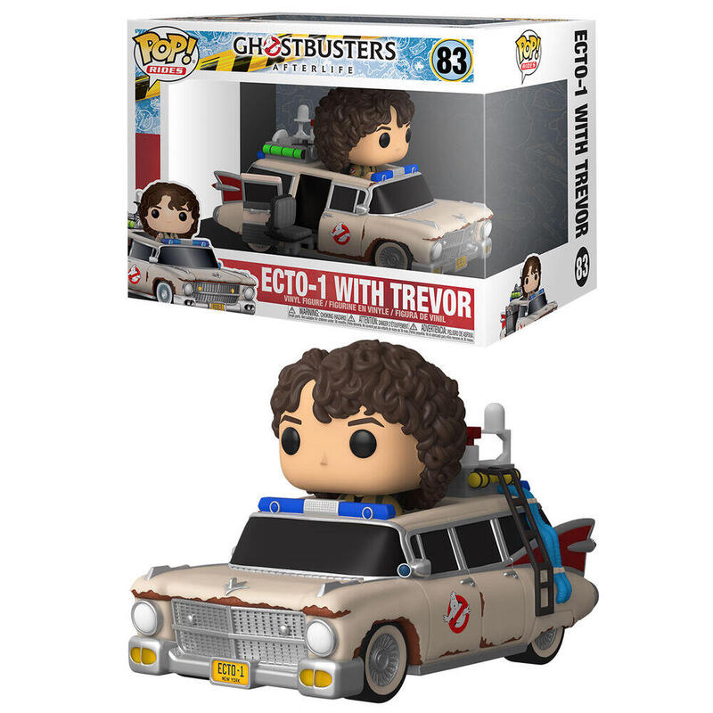 Figura Pop Ghostbusters Afterlife Ride Ecto 1 With Trevor