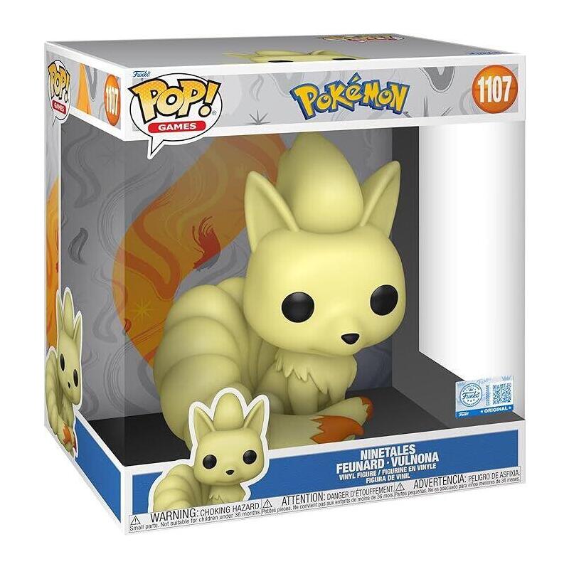 Figura Pop Jumbo Pokemon Ninetales Feunard Vulnona Exclusive