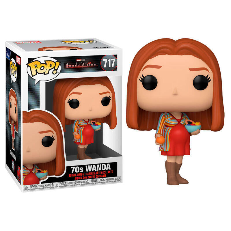 Figura Pop Marvel Wandavision Wanda 70s