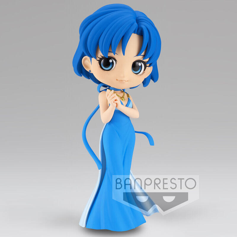 Figura Princess Mercury Ver.A - Pretty Guardian Eternal The Movie - Sailor Moon - Q Posket 14cm