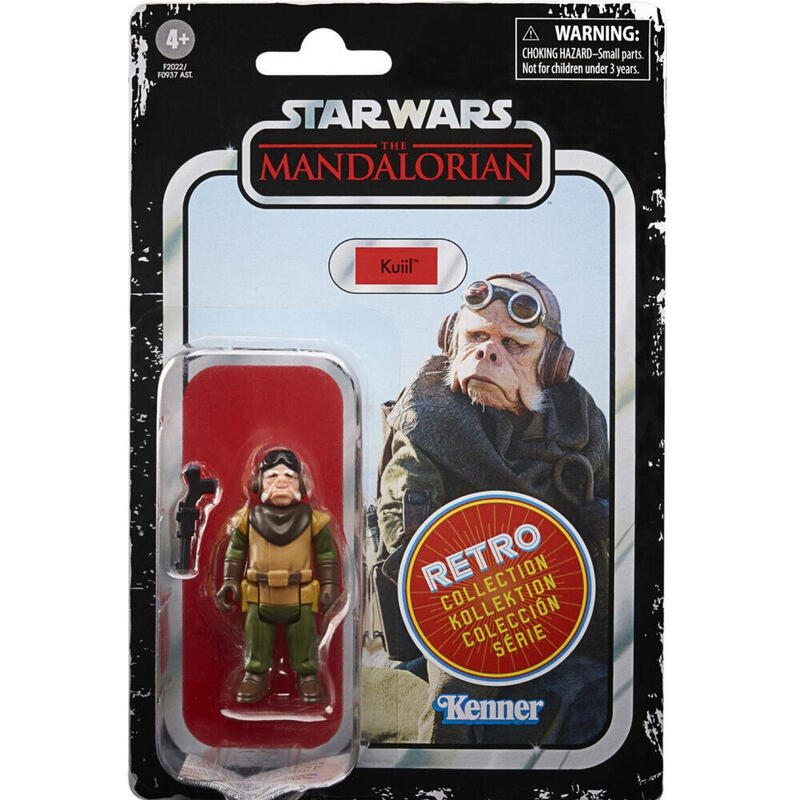 Figura Retro Kuiil Mandalorian Star Wars 7cm