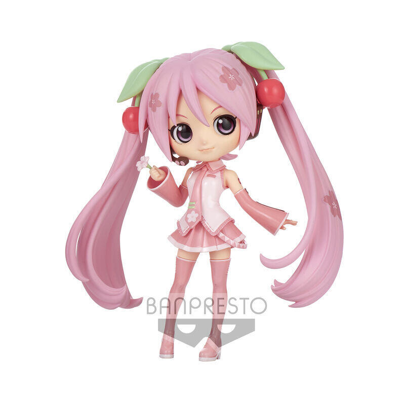 Figura Sakura Miku Ver.B Hatsune Miku Q Posket 14cm