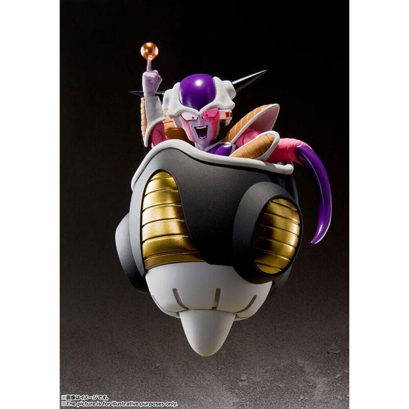 Figura S.H.Figuarts Frieza First Form & Frieza Pod Dragon Ball Z 11cm