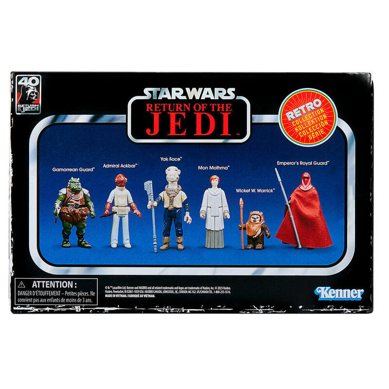 Figura Star Wars Pack 6 Figuras 9,5 Cm Star Wars Return Of The Jedi The Vintage Collection