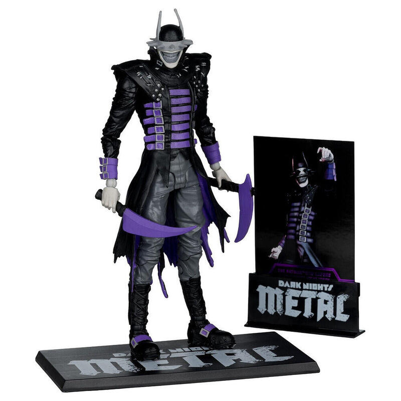 Figura The Batman Who Laughs Gold Level Collection Dc Comics 18cm