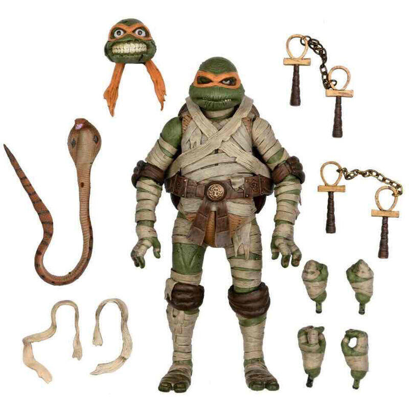 Figura Ultimate Michelangelo As The Mummy