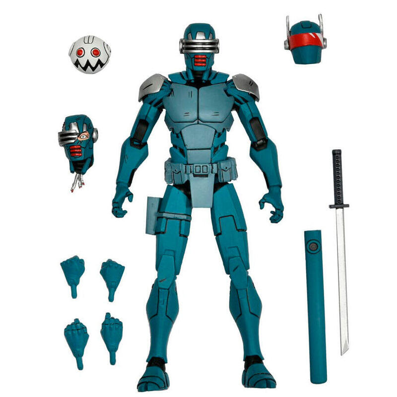 Figura Ultimate Synja Patrol Bot The Last Ronin Teenage Mutant Las Tortugas Ninja 18cm