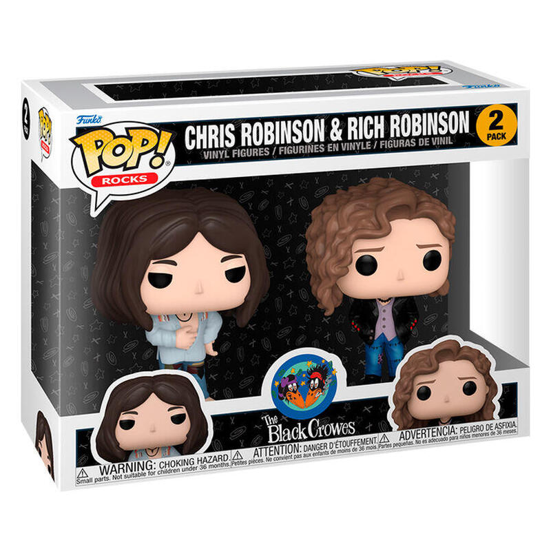 Figuras Blister 2 Pop The Black Crowes Chris Robinson & Rich Robinson