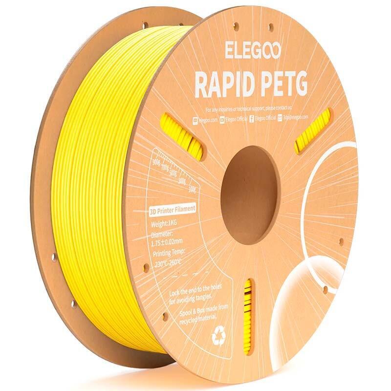 Elegoo Rapid Petg Azul Para Impresoras 3d Fdm - Filamento 1.75mm Bobina De 1kg