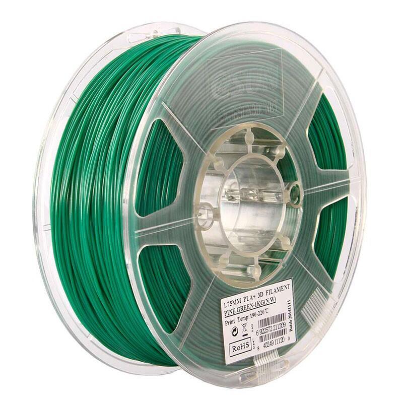 Filamento Esun 1kg Pla+ 1.75mm Verde Pino