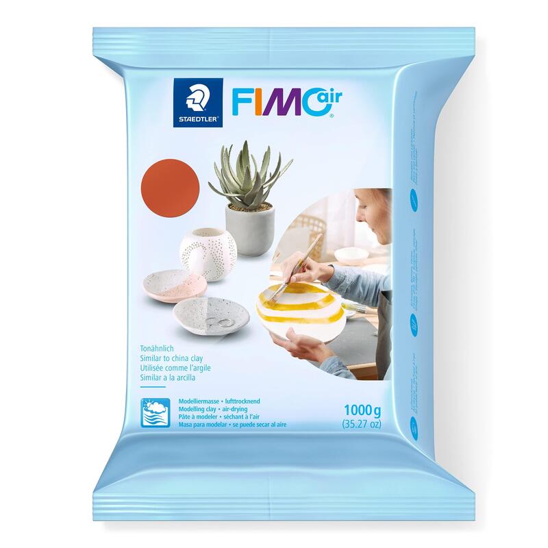 Fimo Mod.Mass Fimoair Basic 1kg Terra