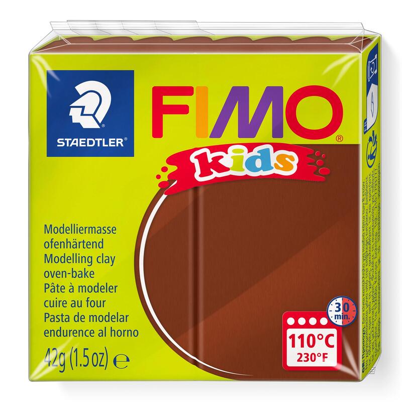 Fimo Mod.Masse Fimo Niños Marrón