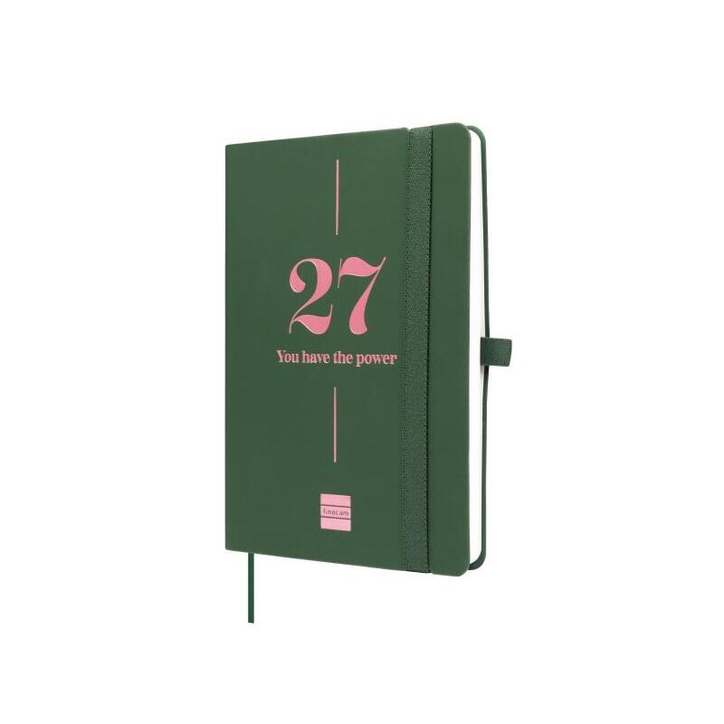 Finocam Capri Agenda De Tapa Blanda - 16 Meses - Semana Vista Horizontal - Formato F4 - 118x168mm - Papel De 80g/M2 -