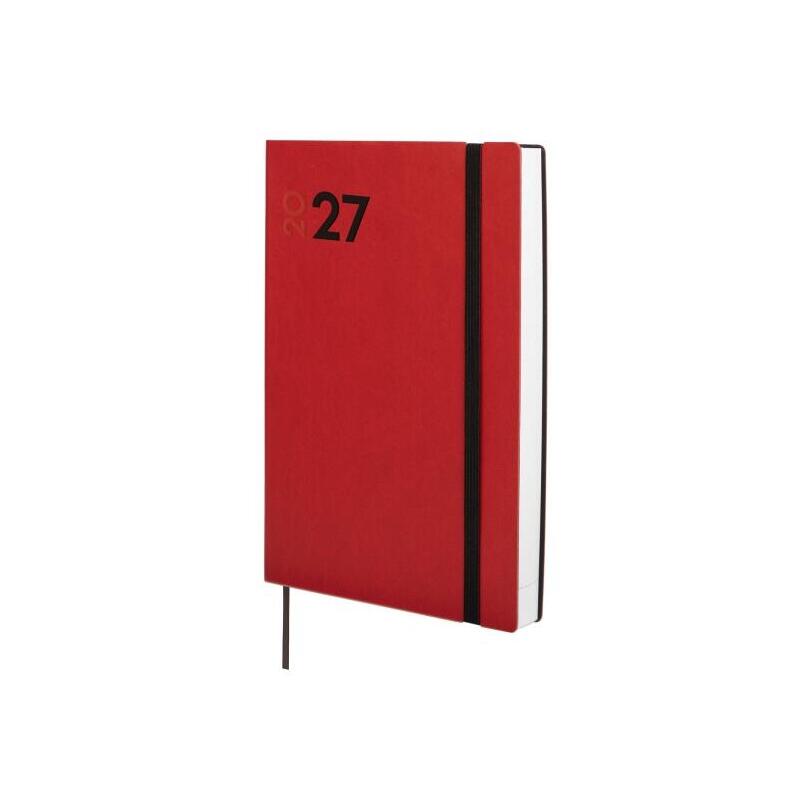 Finocam Dynamic Mara Agenda Profesional - Anual 2027 - 1 Dia Por Pagina - Formato Y10 - 140x204mm - Goma Elastica -