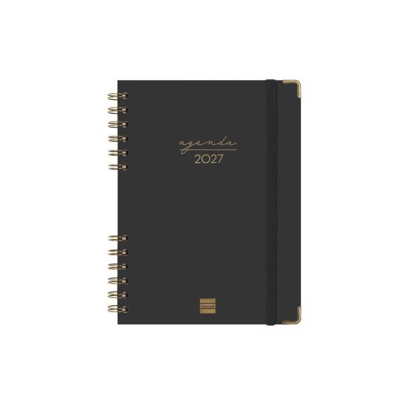 Finocam Espiral Trendy Alma Agenda - Anual 2027 - Semana Vista Horizontal - Formato E10 - 155x212mm - Espiral - Tapa