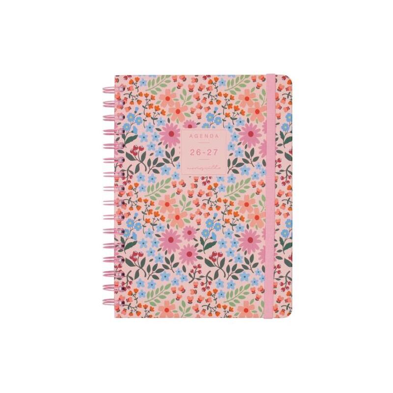 Finocam Moniquilla Agenda Escolar 26/27 - Semana Vista Horizontal - Formato E10 - 155x212mm - Tapa Dura - Papel De