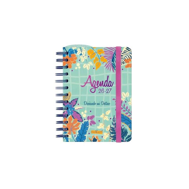 Finocam Talkual Agenda Escolar 26/27 - 1 Dia Por Pagina - Formato 8º - 120x169mm - Tapa Dura - Papel De 80g/M2 -