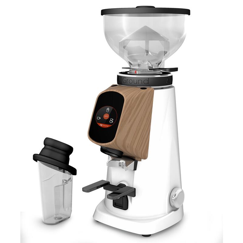 Fiorenzato Allground Kaffeemühle Arctic Blanco Walnuss Einfassung 230v Eu