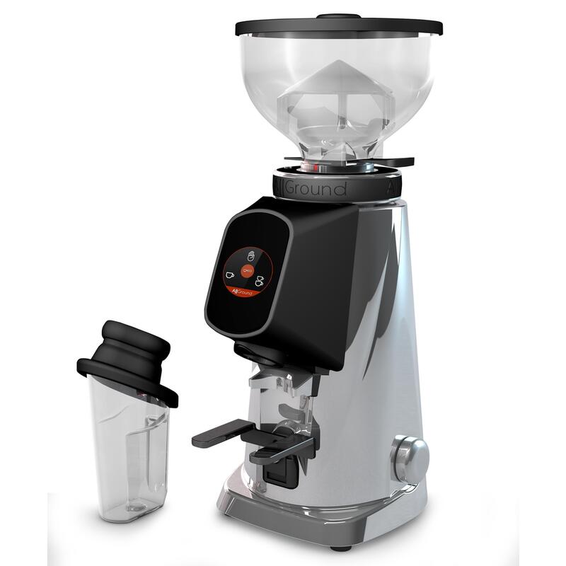 Fiorenzato Allground Kaffeemühle Chrom Matt & Negro, 230v Eu, Dark-T Titan