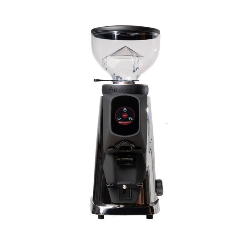 Fiorenzato Allground Sense Molinillo De Café Cromo Mate & Negro, Titan Mecanismo De Molienda