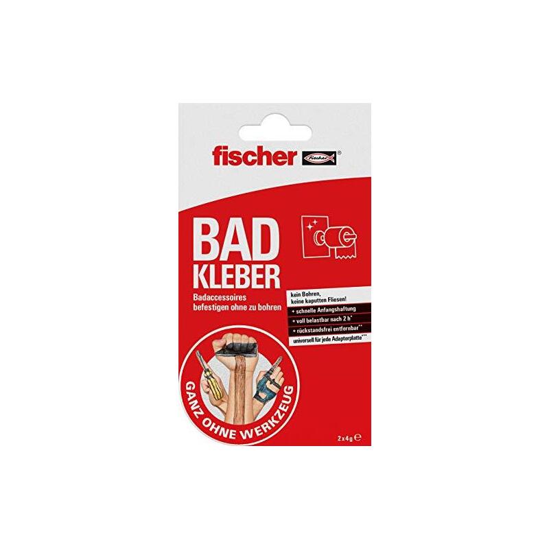 Fischer Paquete De 2 Pegamentos Malos Gow 545949