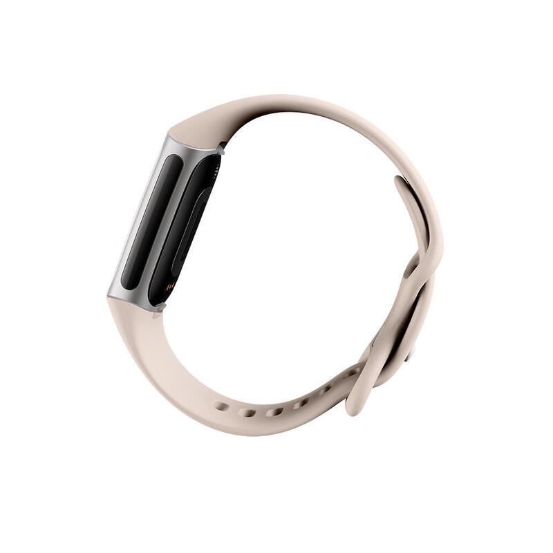 Fitbit Charge 6 Pulsera De Actividad Con Gps, Ecg Y Nfc Porcelana/Aluminio Plateado