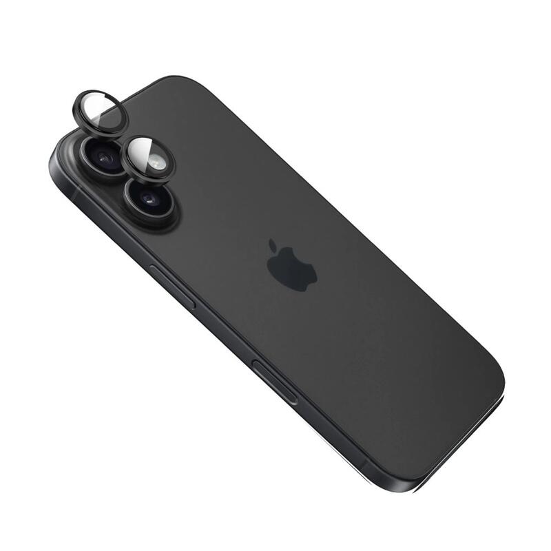 Fixed Camera Glass For Apple Iphone 17, Black