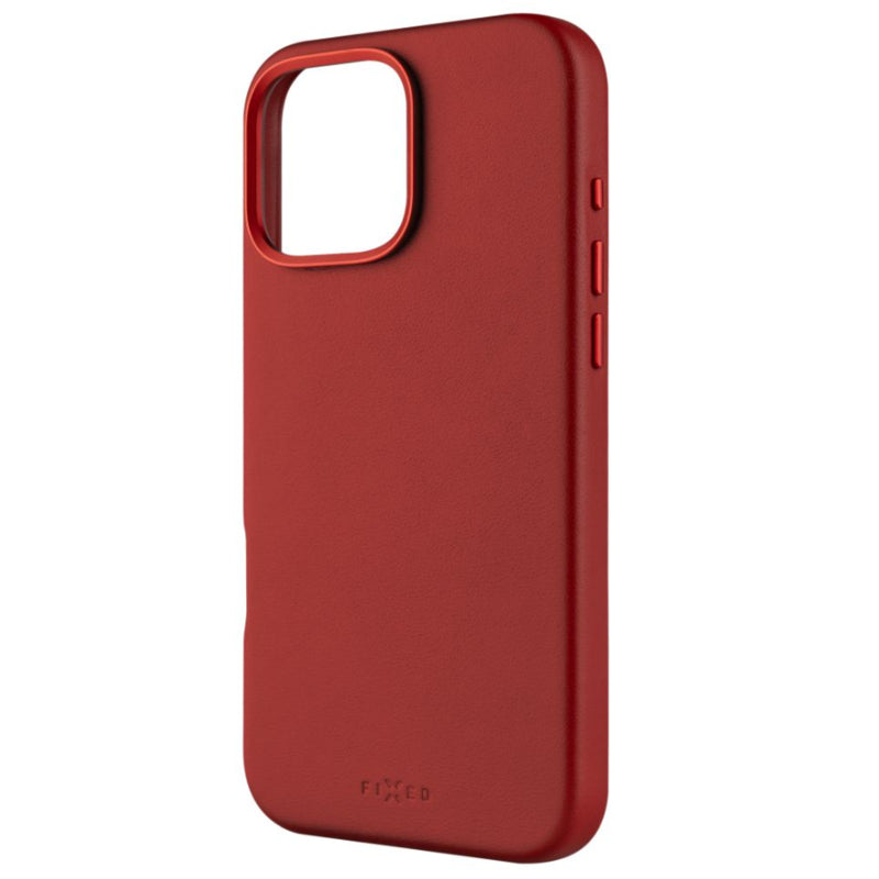 Fixed Magleather For Apple Iphone 16 Pro Max, Red
