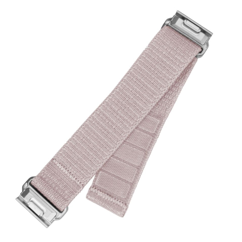 Fixed Nylon Sporty Strap For Garmin Quickfit 22mm, Rose Gold