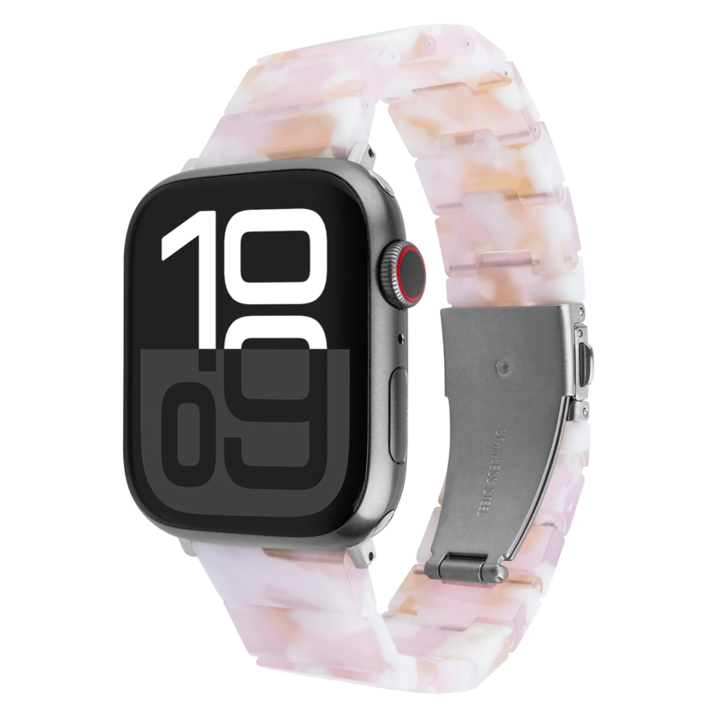 Fixed Resin Strap Pro For Apple Watch 38 40 41, Candy Pink