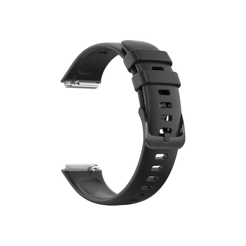 Fixed Silicone Strap For Huawei Band 8, Black