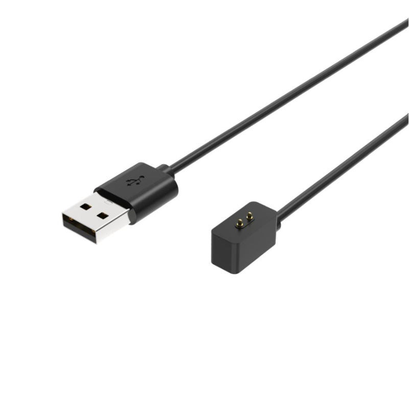 Fixed Usb-A Cable De Carga For Xiaomi Mi Band Smart Band 8 9 Pro Active, Black