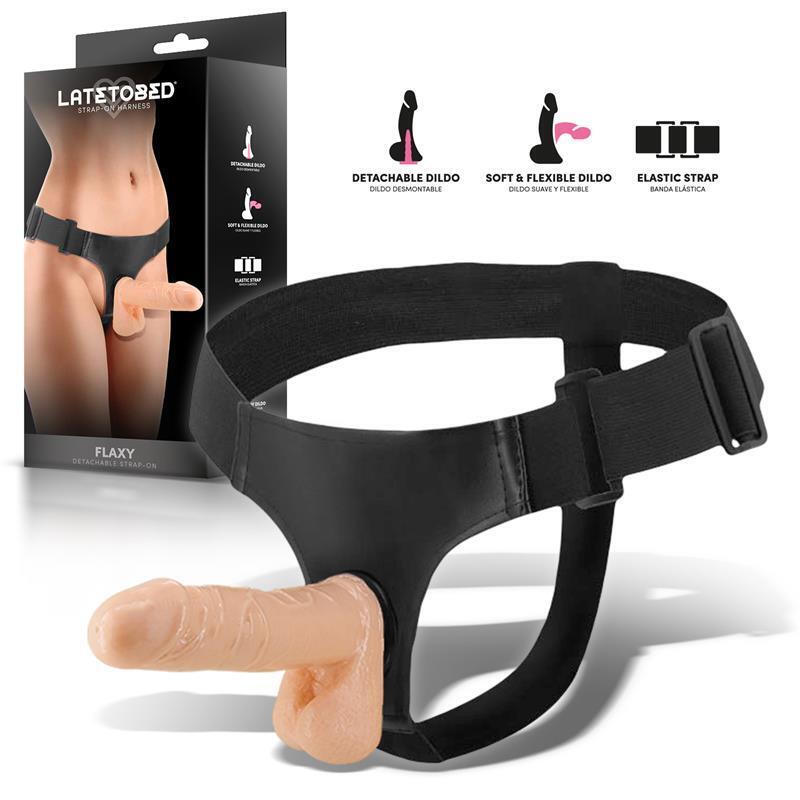 Flaxy Arnés Con Dildo Flexible Desmontable