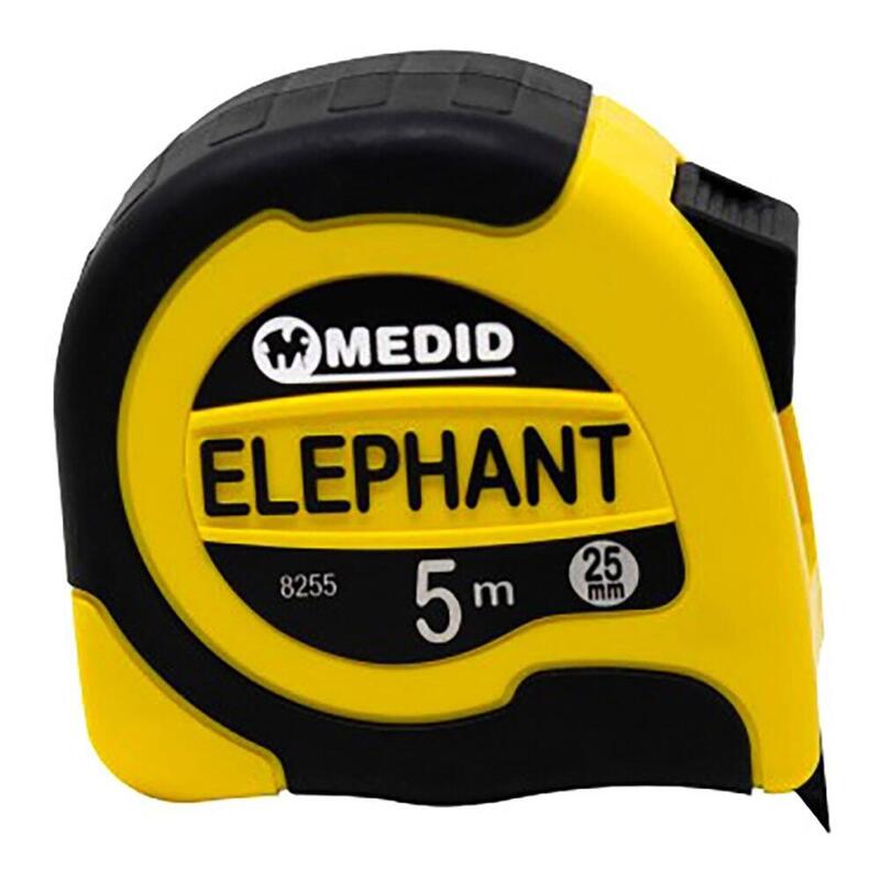Flexómetro Elephant Bimaterial 5 M X 25 Mm