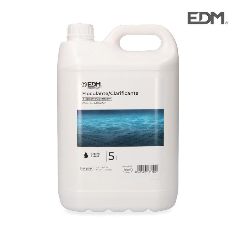Floculante Clarificador Liquido 5 L. Fusion