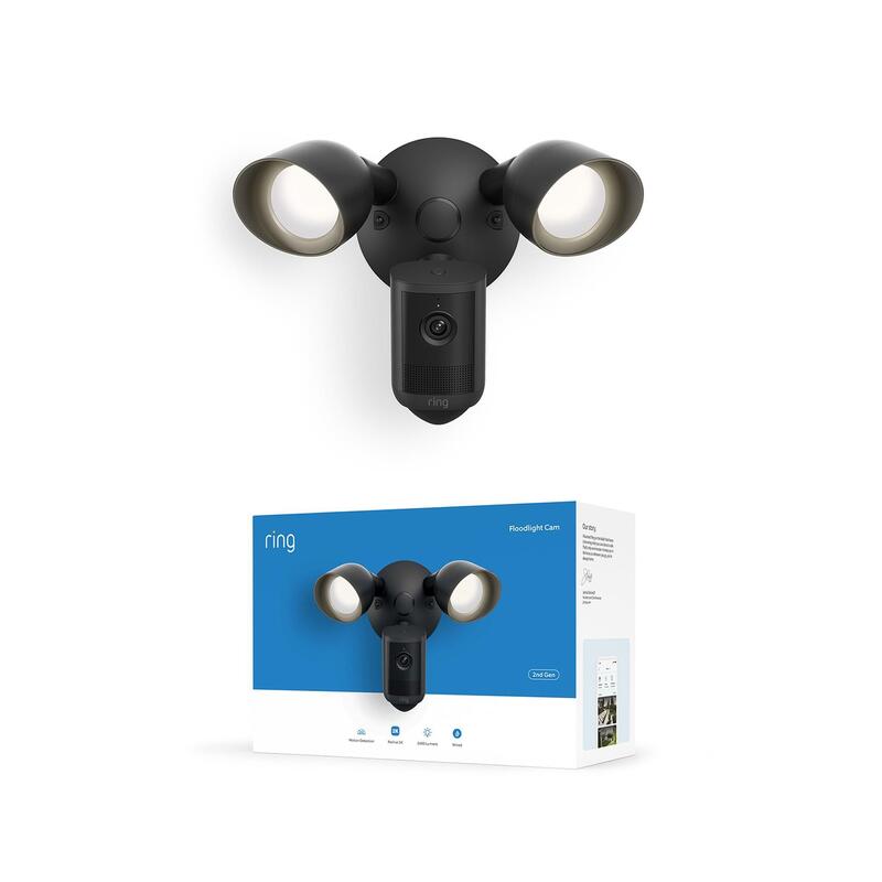Floodlight Cam 2nd Gen Black