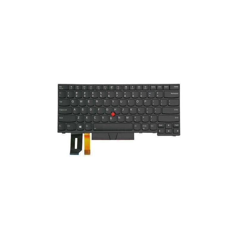 Flpmxkb-Blbkuse - 01yp389, Keyboard, Us - English, Keyboard Backlit, Lenovo, Thinkpad T480s - Warranty: 6m