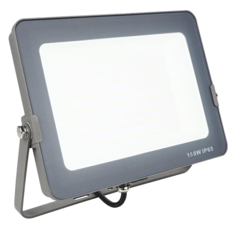 Foco Proyector Led Silver Electronics Forge Ips 65 150w - 5700k Luz Fria - 1.200lm Color Gris
