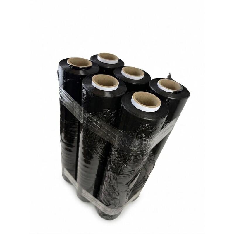 Folia Stretch Negro 23mic 3,0kg X 6 Box