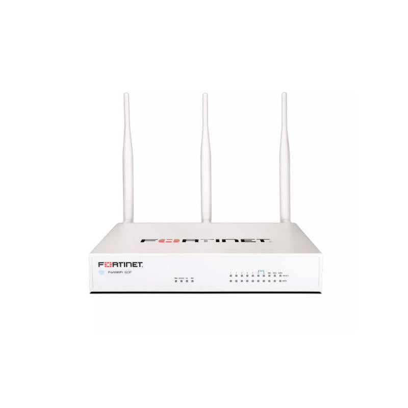 Fortinet Fortiwifi Fwf-60f-E 10xge Rj45 Ports (Including 2xwan Ports, 2xdmz Ports, 7x Internal Ports) Wireless (802.11 A/B/G/N/Ac)