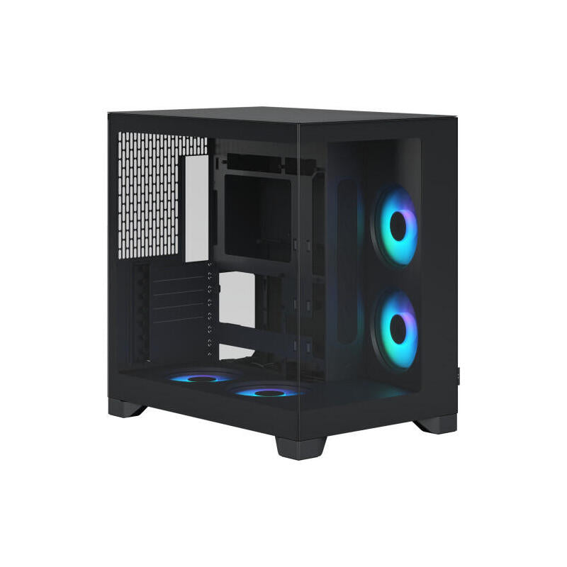 Fractal Design Pop 2 Vision Rgb (Negro, Panoramaglas) Fd-C-Pov2a-02