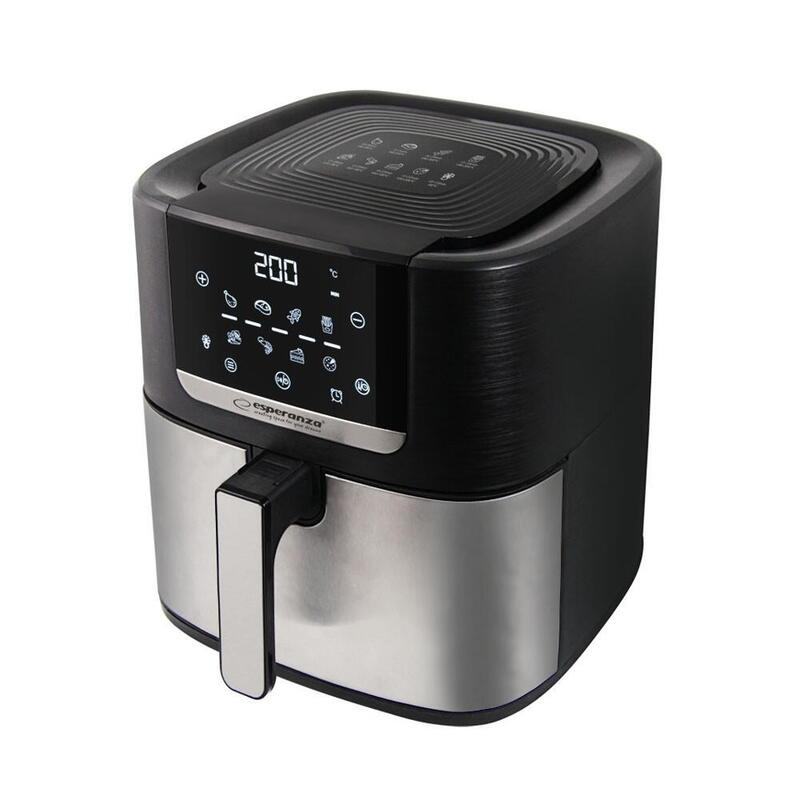 Freidora Esperanza Eka004 Sin Grasa 8l, 1700w Inox