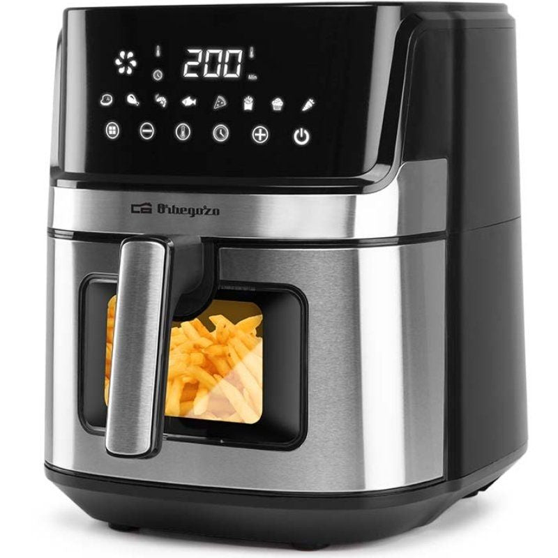 Freidora Por Aire Airfryer Sin Aceite Orbegozo Fdr 6520 1700w Capacidad 6.5l
